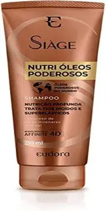 Eudora Shampoo Siàge Nutri Óleos Poderosos