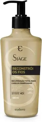 Eudora Shampoo Siàge Reconstrói os Fios