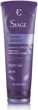 Eudora Siàge Loiro Expert Shampoo Desamarelador