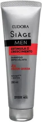 Eudora Siàge Shampoo Masculino Estimula O Crescimento