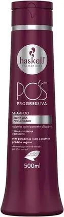 Haskell Shampoo Pós Progressiva